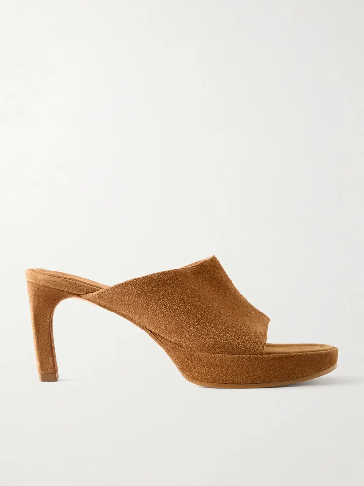 Fargo suede mules