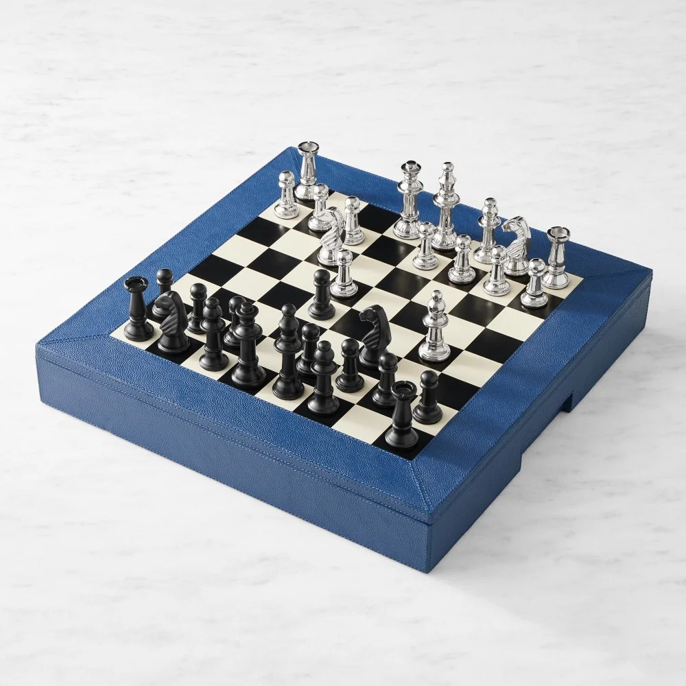 Leather Chess and Checkers
