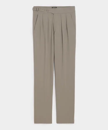Italian Gabardine Single Belt Gurkha Trouser