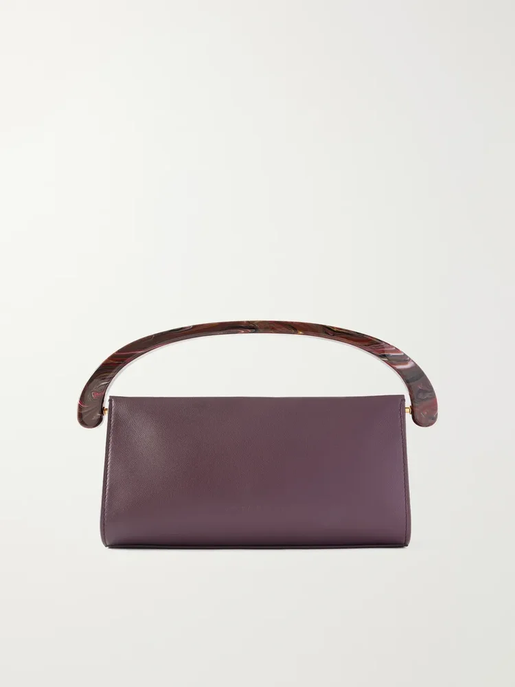 Leather clutch