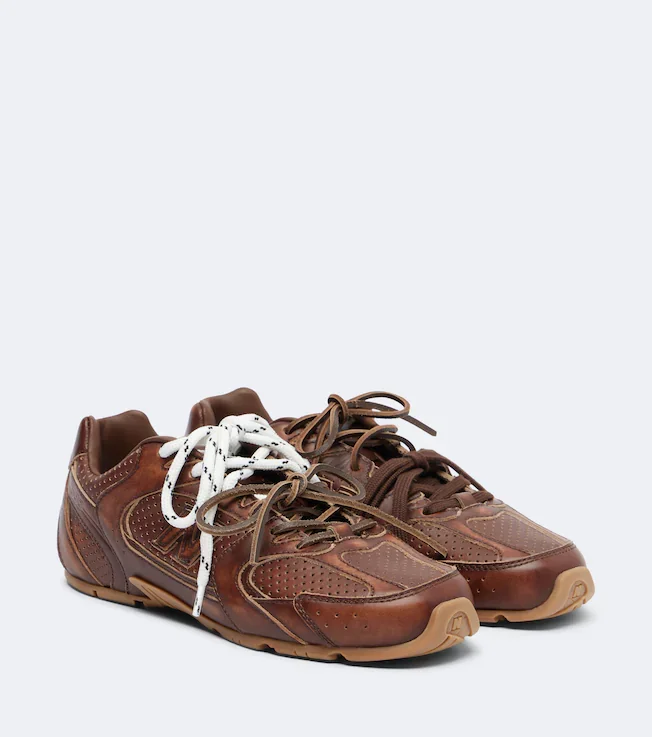x New Balance 530 SL leather sneakers