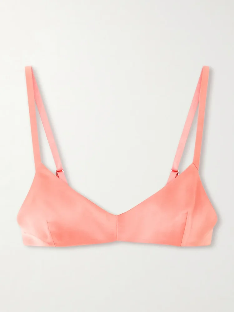 Talita satin bralette