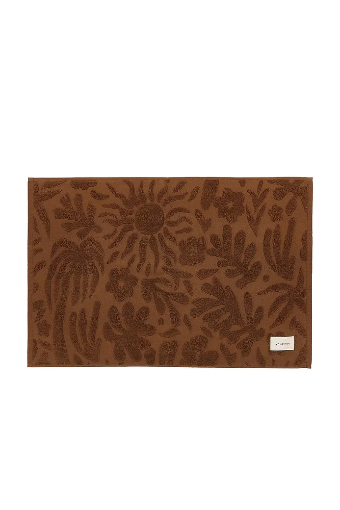 Sunny Sculpted Bath Mat