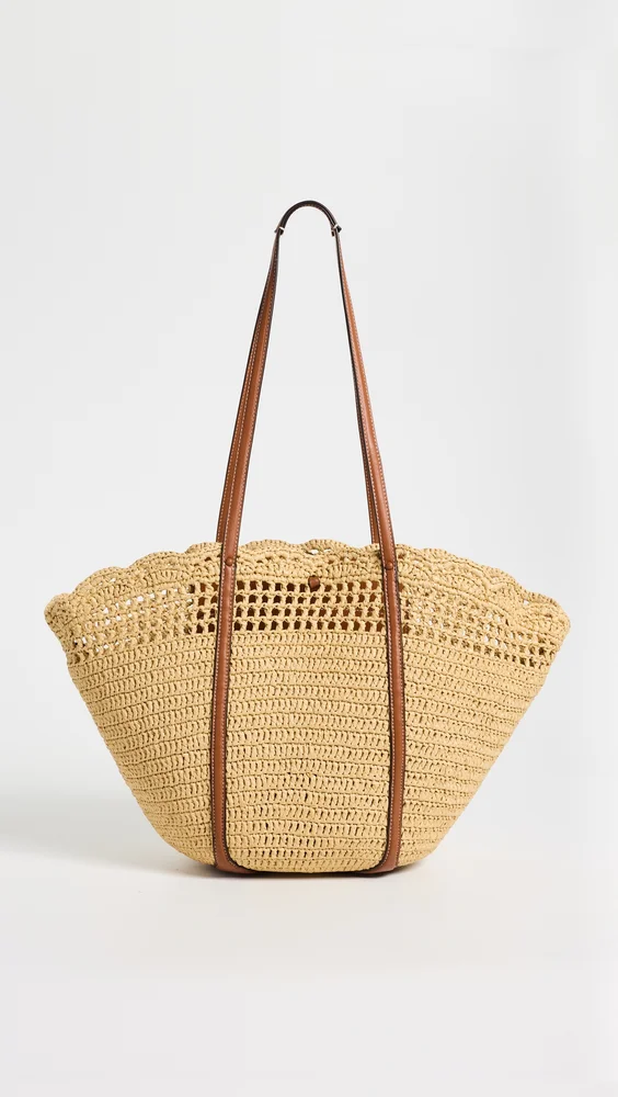 Marina Raffia Tote