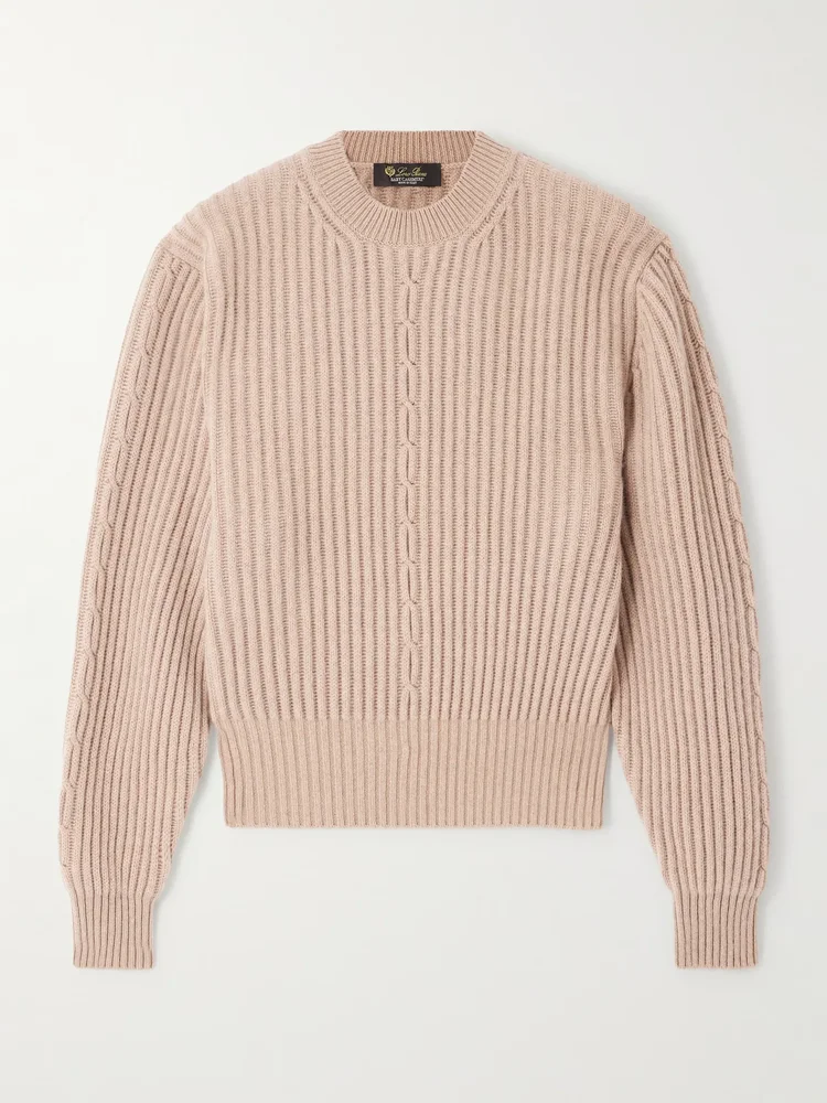 Plane Tree ribbed cashmere sweater