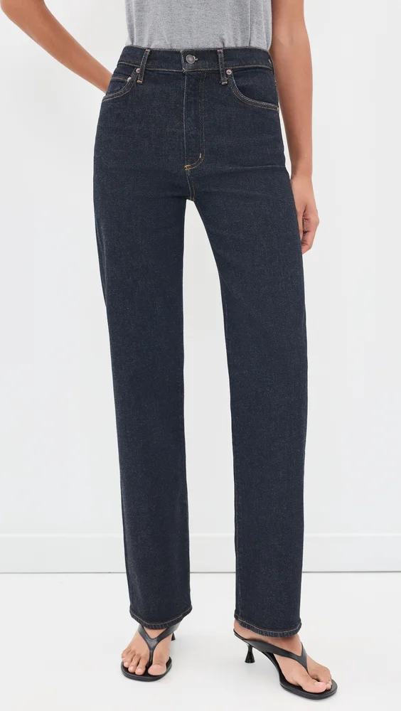 Harper Relaxed Straight Jeans