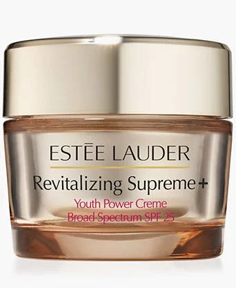 Revitalizing Supreme+ Youth Power Cream Moisturizer with Hyaluronic Acid & Peptides SPF 25