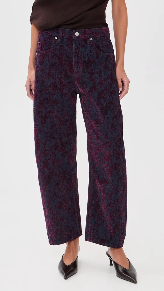 Hattie Crop Barrel Jeans