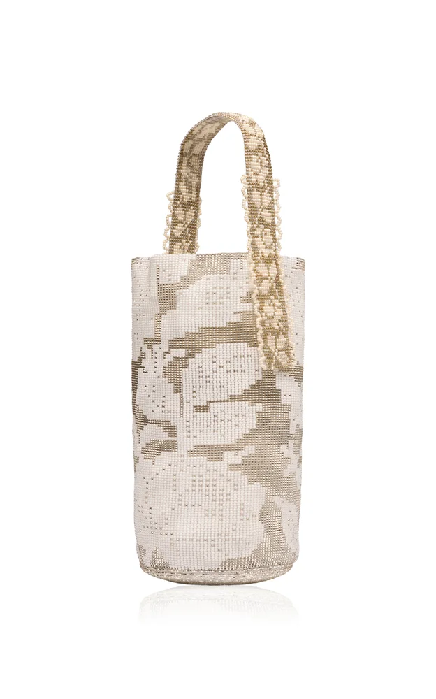 Lace Beaded Pouch