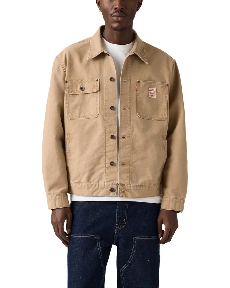 Tiger's Eye Sunrise Trucker Jacket