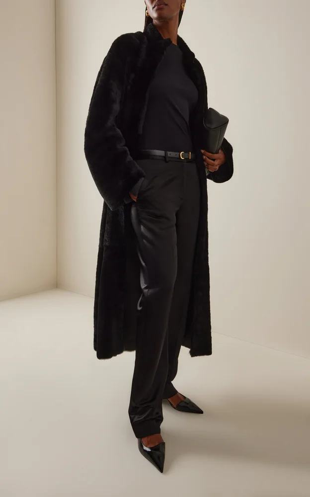Grace Leather Coat