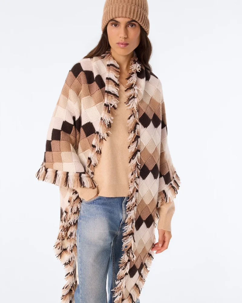 Stole Kiko Natte brown