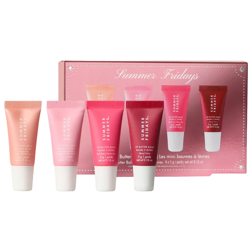 The Lip Butter Balm Minis, Pink Set