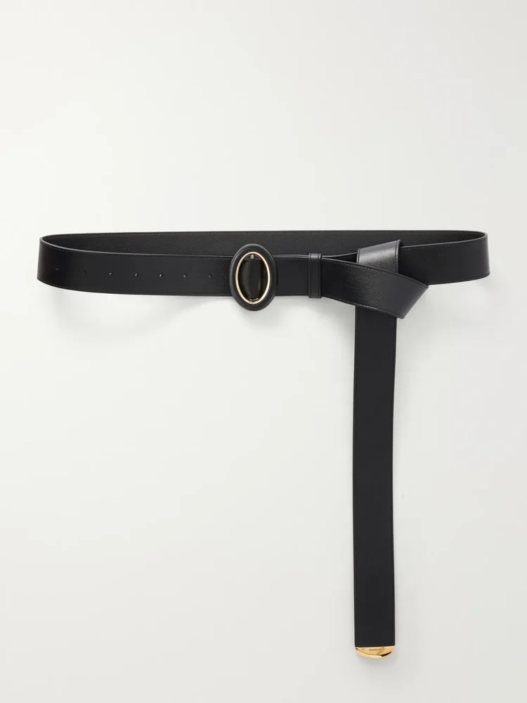 Leather belt