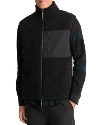 VinceTeddy Fleece Full Zip Vest