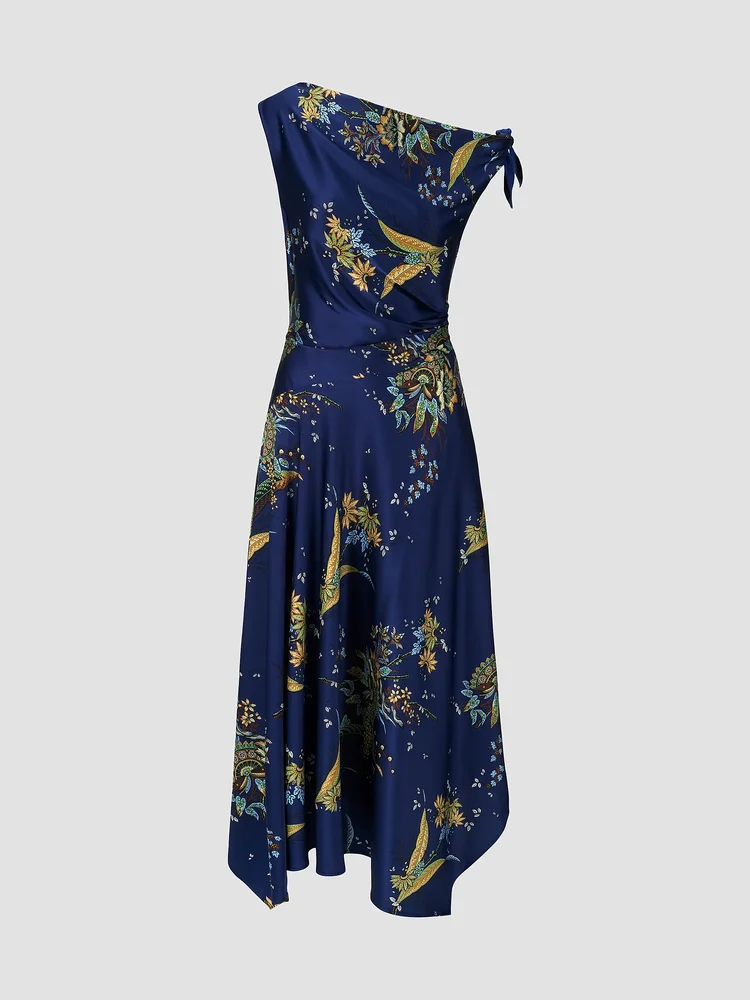 Portia Silk Maxi Dress