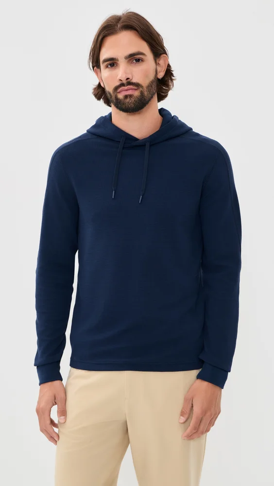 Performance Tech Waffle Knit Hoodie
