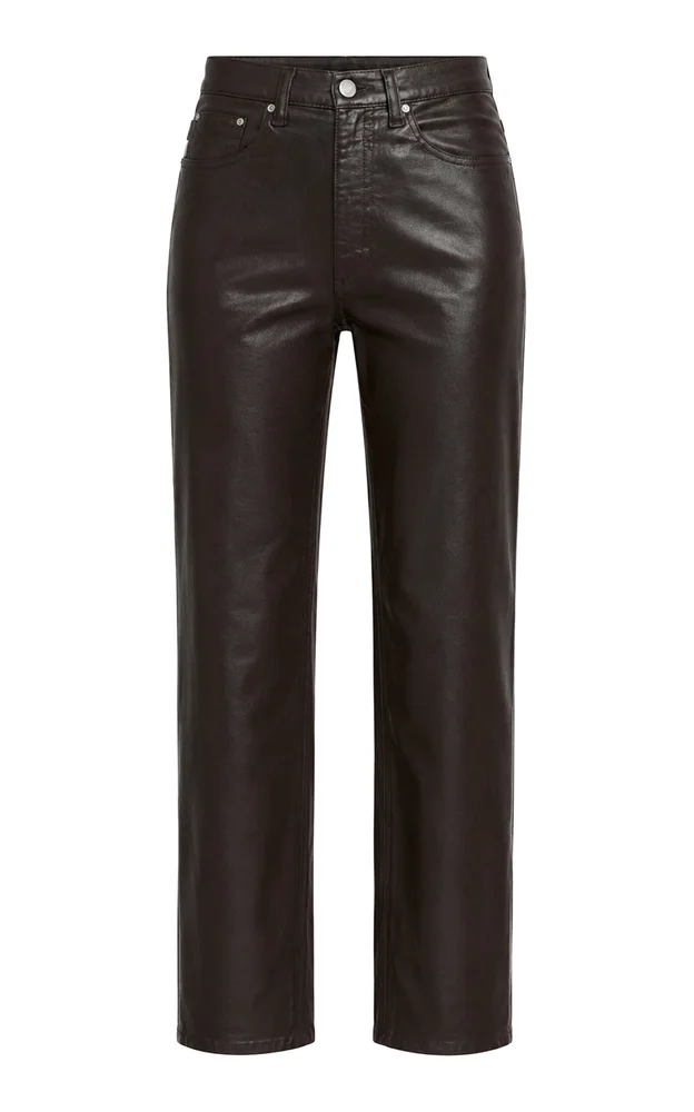 Karmine Refined Wide Leg SculptSystem™ Coated Jeans