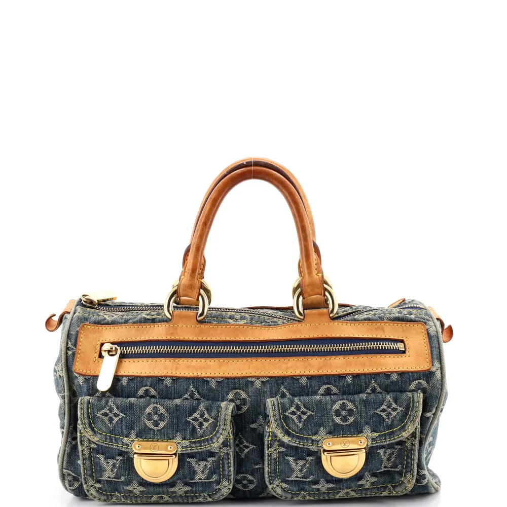 Louis Vuitton Neo Speedy Bag Denim
