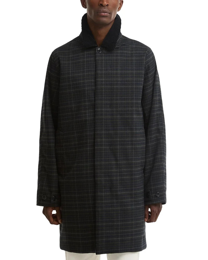 Winter Lorden Check Rain Jacket