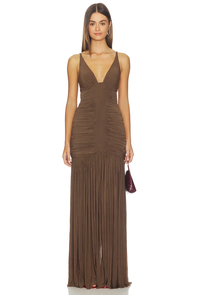 The Inferno Jersey Maxi Dress