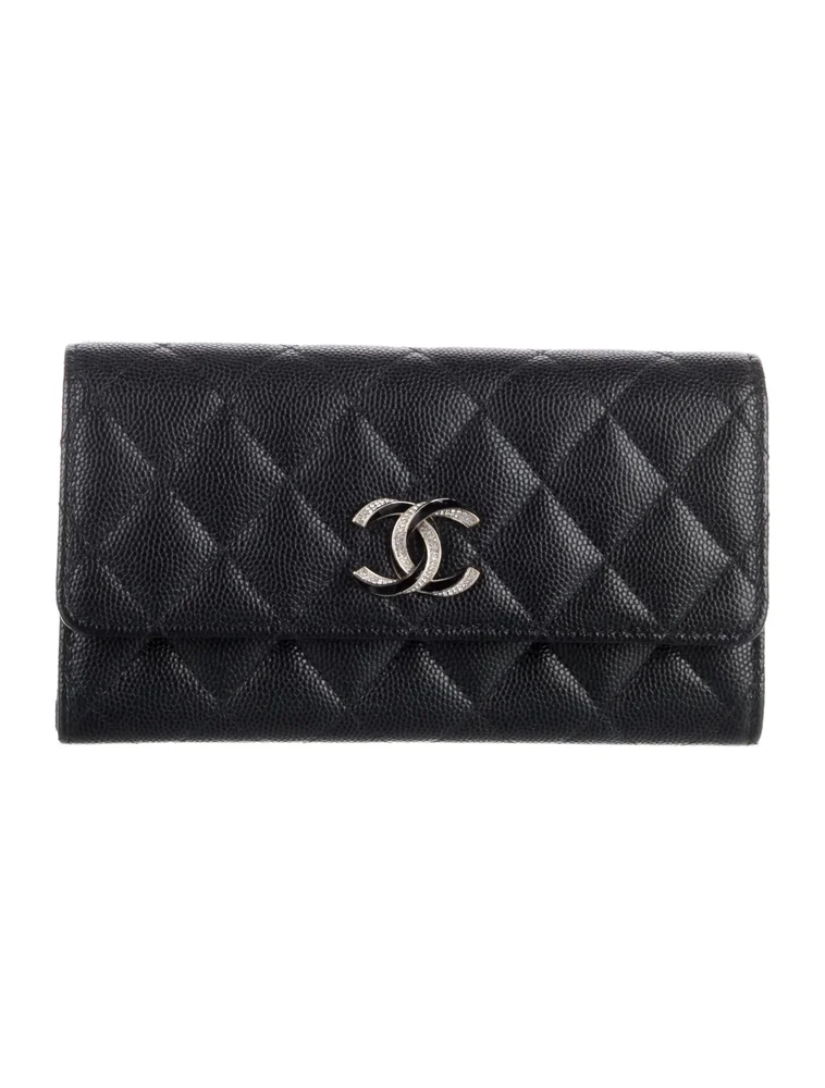 2023 Interlocking CC Logo Continental Wallet