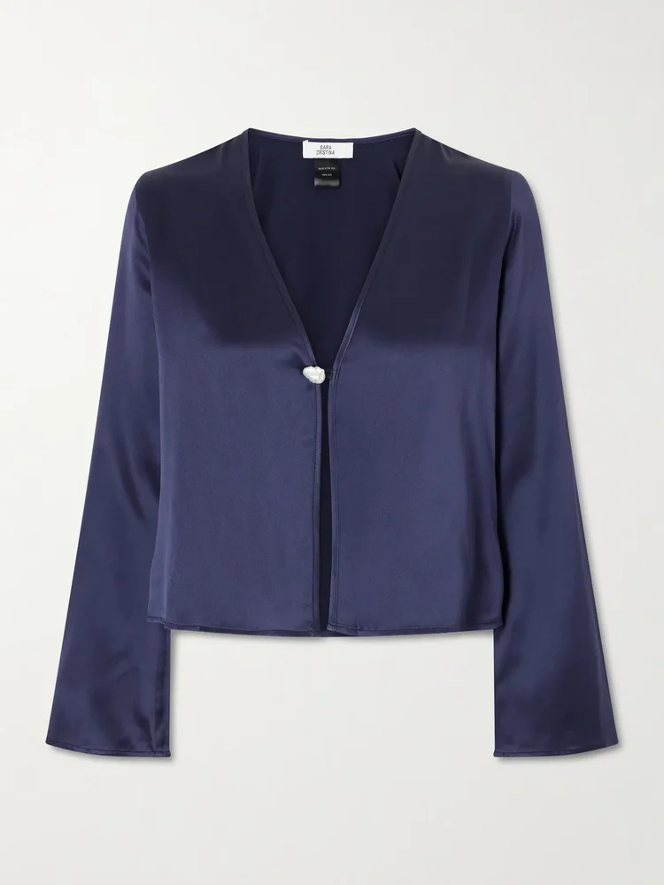 Nerea silk blouse