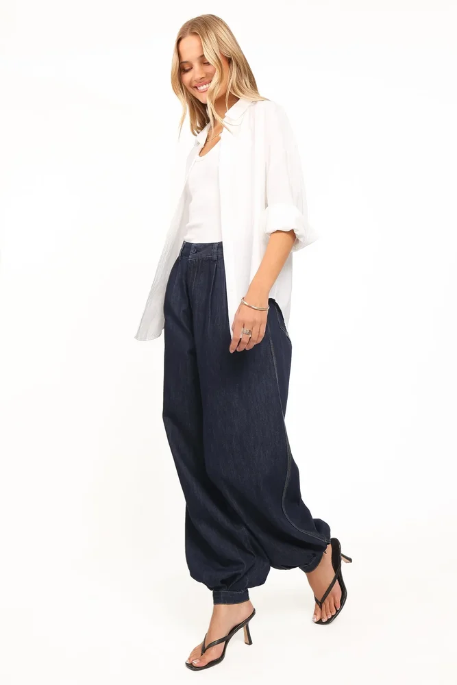Melita Balloon Leg Denim Jeans