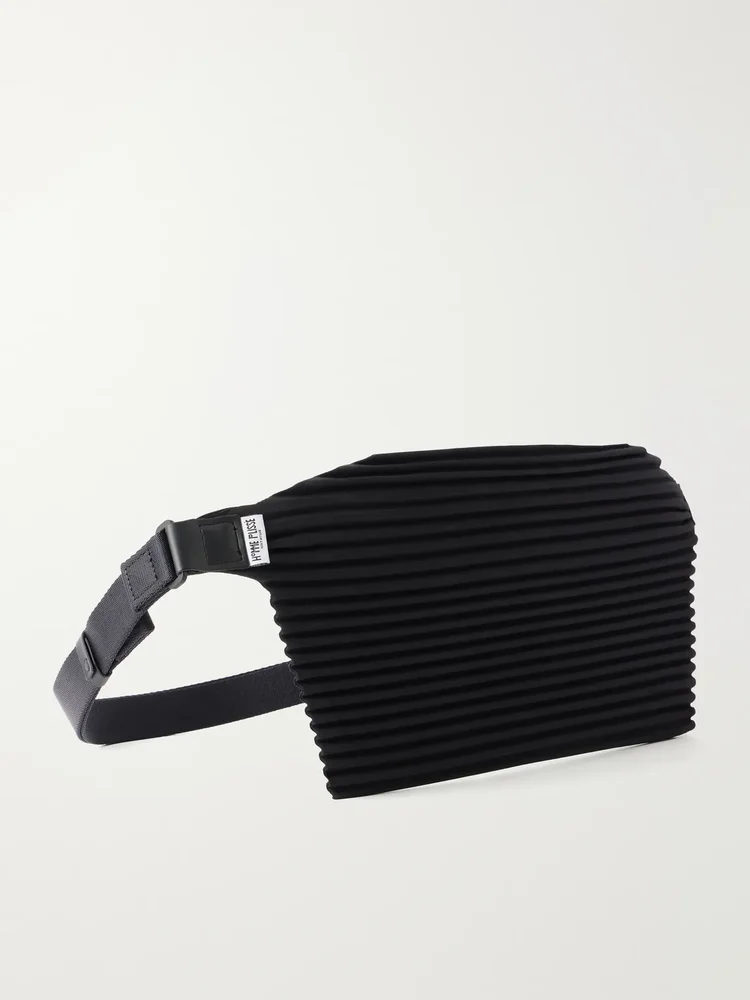 Slim Pleated Belt Bag
