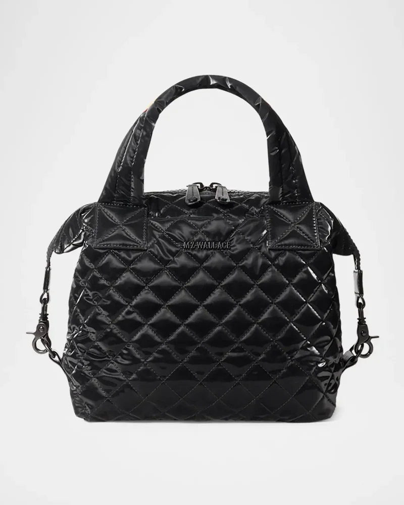 Sutton Deluxe Small Quilted Top-Handle Bag