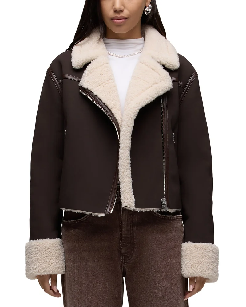 Faux Shearling Jack Jacket