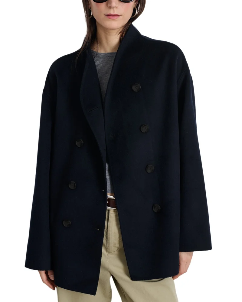 Sophia Double Breasted Wool Coat