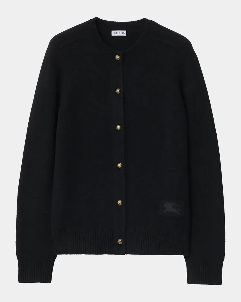 Clara Cashmere Crewneck Cardigan