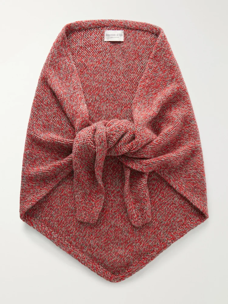 Keill Triangle cashmere scarf
