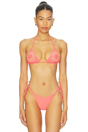 Sunset Punch Balmy Bikini Top