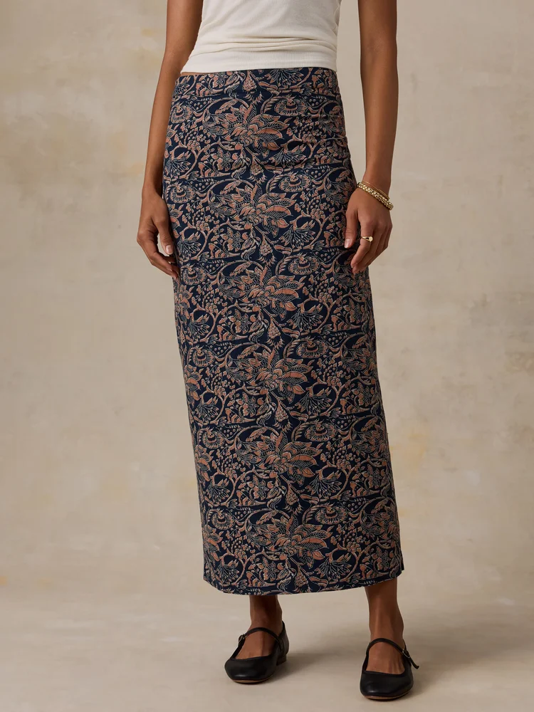 Daria Skirt, Shadowed Garden