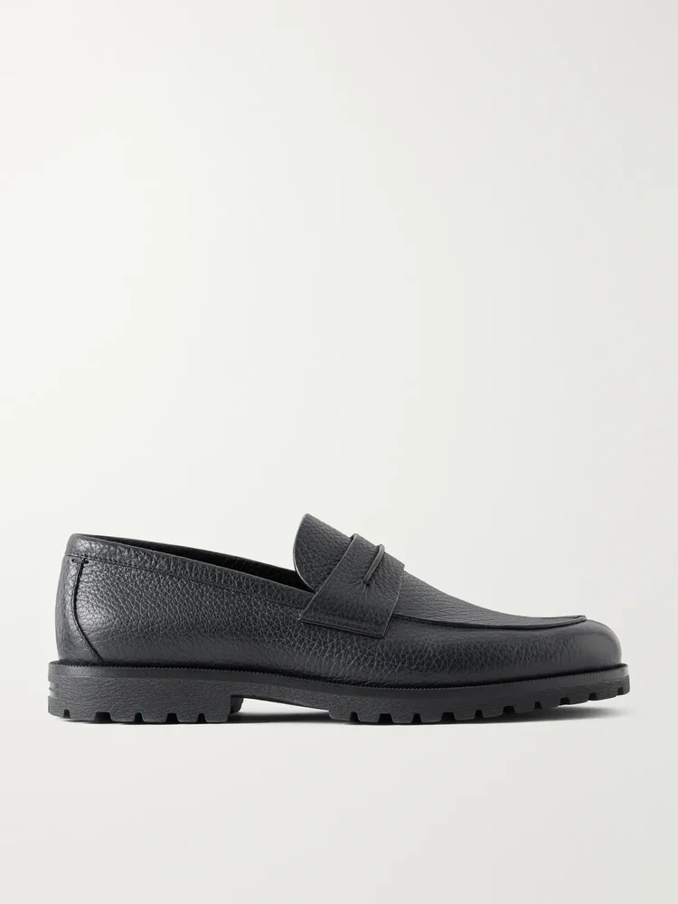 Full-Grain Leather Loafers