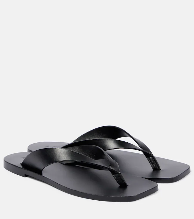 Kinto leather thong sandals