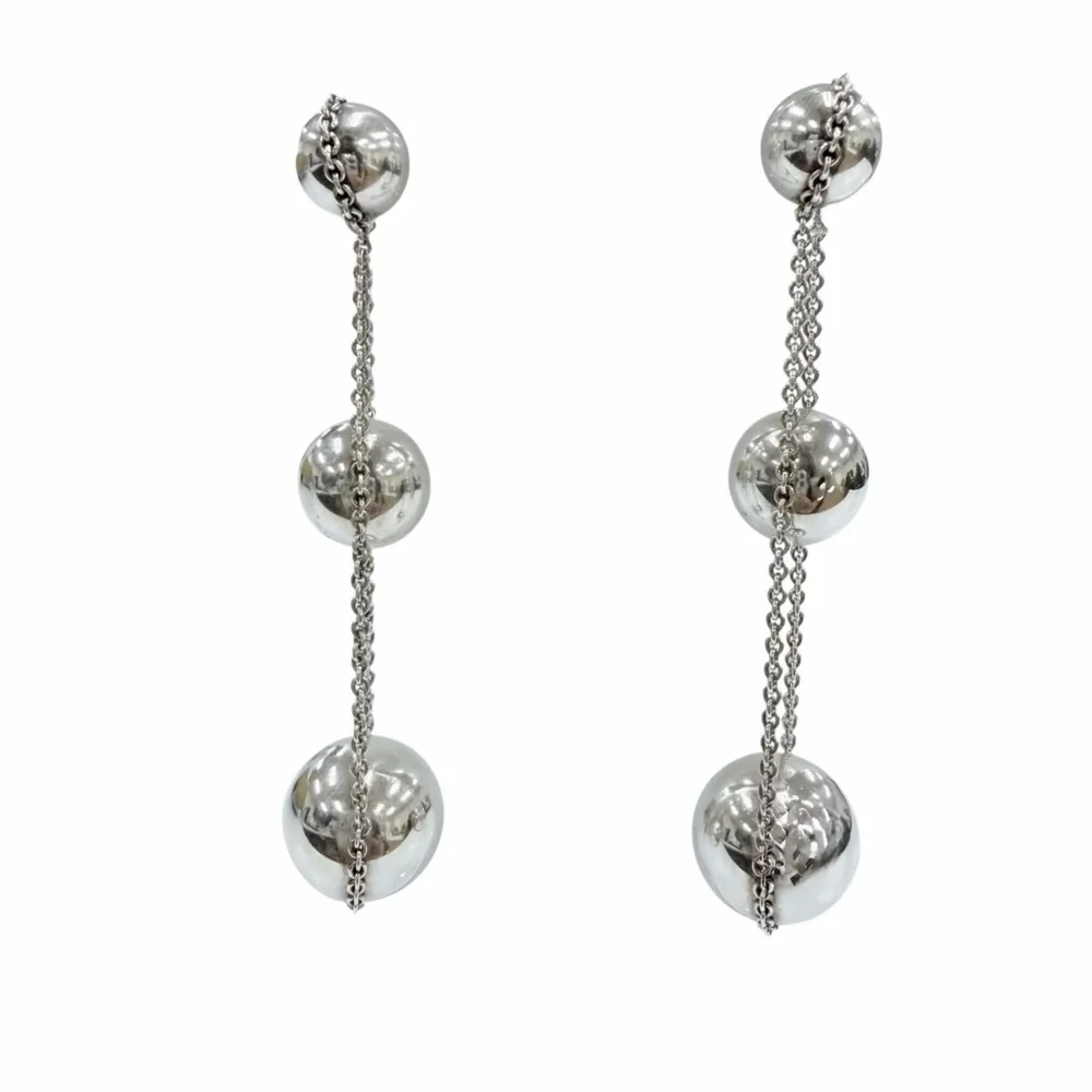 Pre-Owned HardWear Triple Drop Earrings in Sterling Silver
