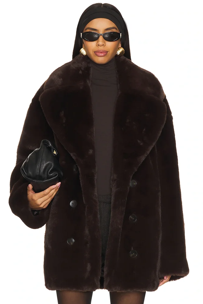 Wainscott Faux Fur Jacket
