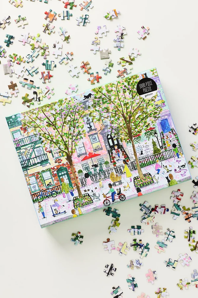 Cats in the City 1000-Piece Puzzle