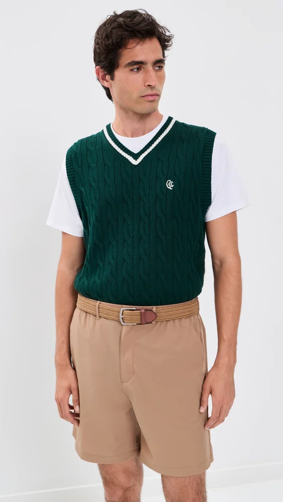 Cable Knit Vest