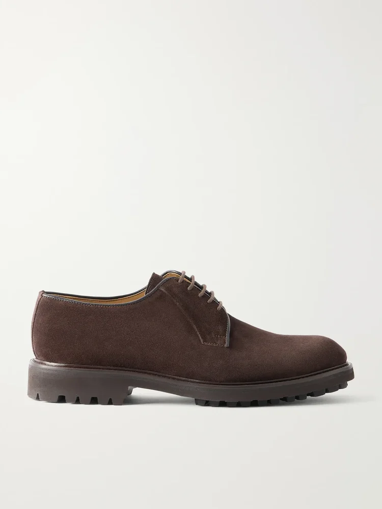 Suede Derby Shoes