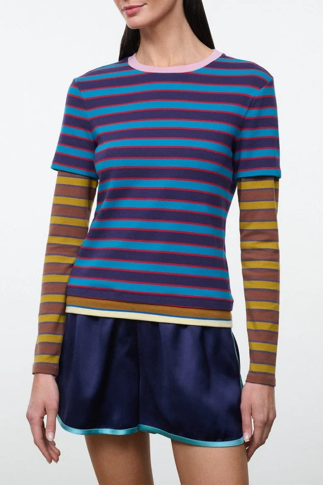 Dillon Tee, Potter Stripe Multi