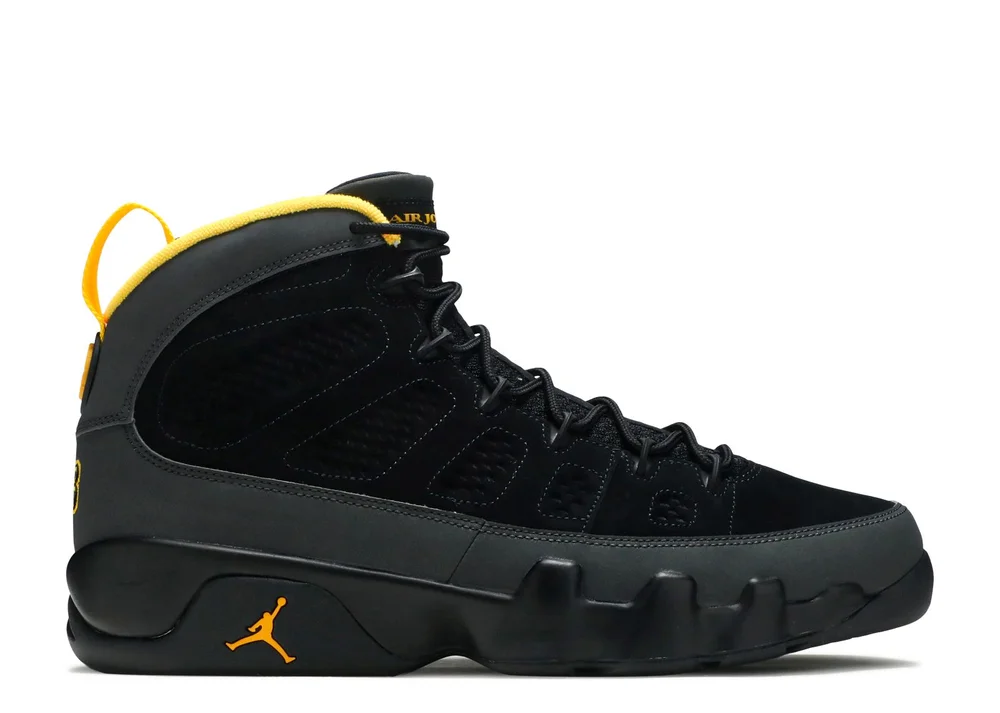Air Jordan 9 Retro 'Dark Charcoal University Gold'