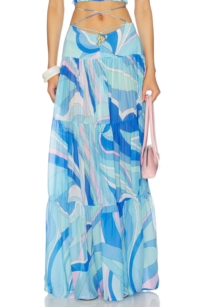 Song Lobster Maxi Skirt
