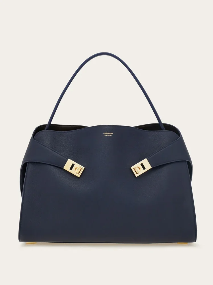 Hug Soft Bicolor Shoulder Bag (L)