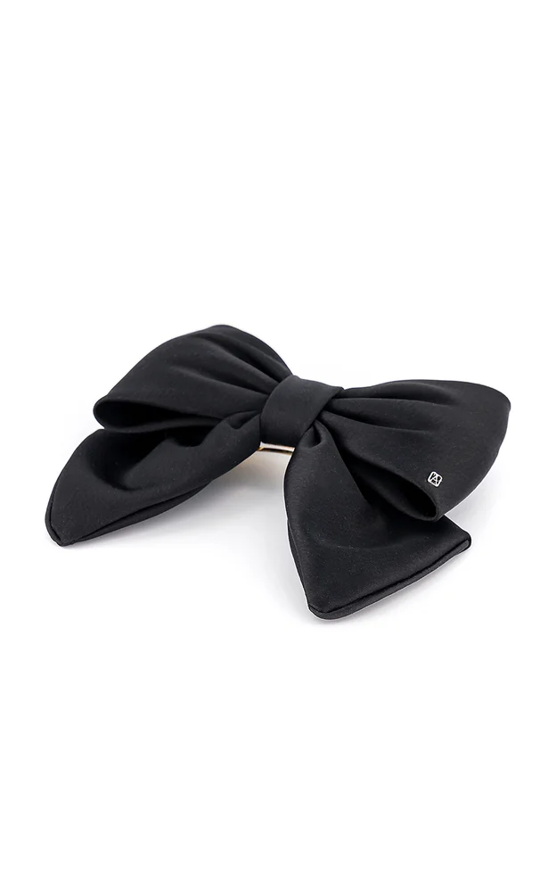 Satin Bow Barrette