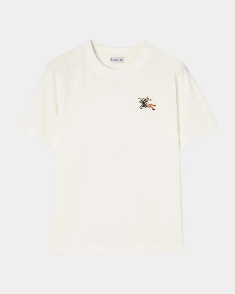 Frankie Check Cotton T-Shirt