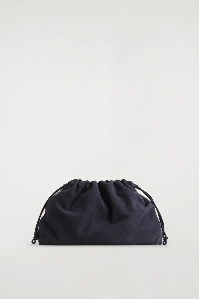 Cavatelli Clutch Bag, Suede